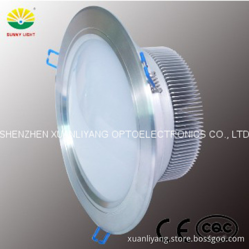 Aluminum12W LED Downlight CRI>80 high brightness downlights